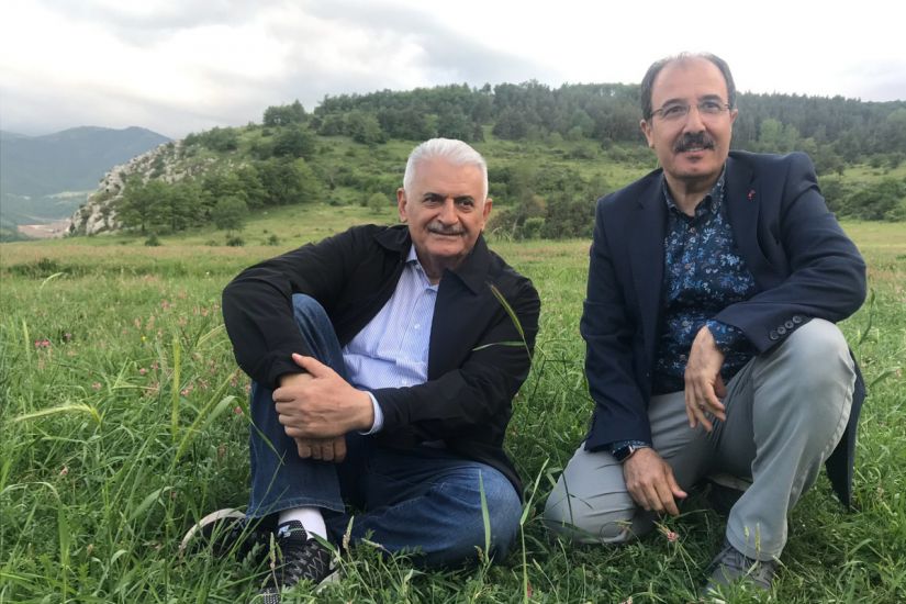 Türkiyə səfiri və Binəli Yıldırım Şuşaya gedib