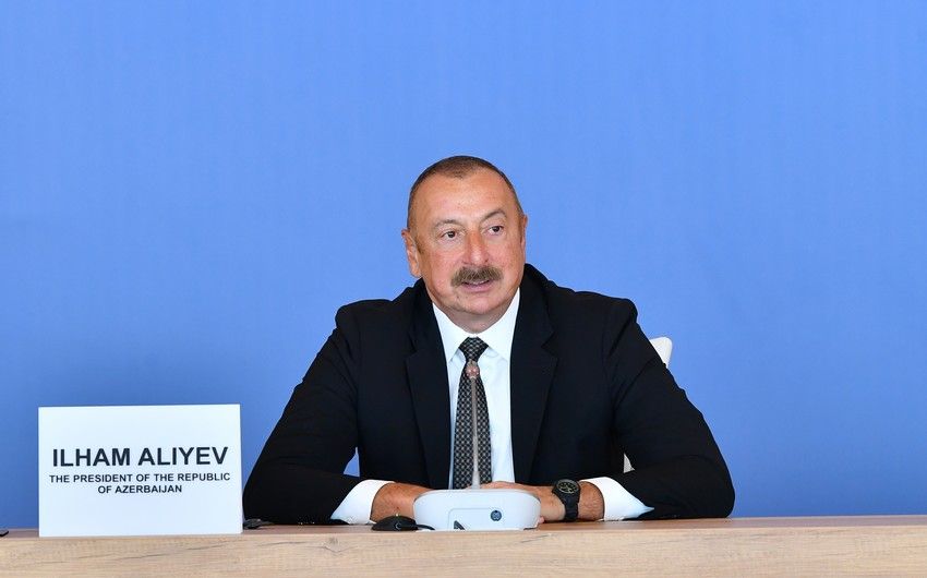 Azərbaycan Prezidenti: "Sülhü ona görə seçdik ki, Cənubi Qafqazda sabit, dayanıqlı inkişaf istəyirik"