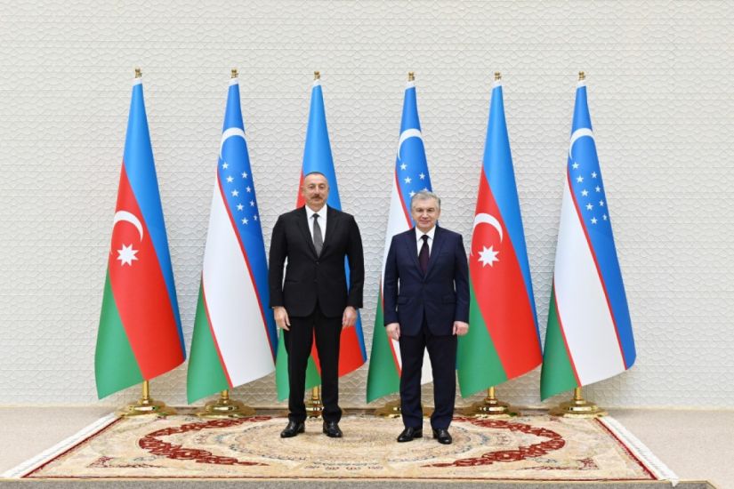 Azərbaycanla Özbəkistan arasında strateji tərəfdaşlığın dərinləşdirilməsinə dair Bəyannamə imzalanıb