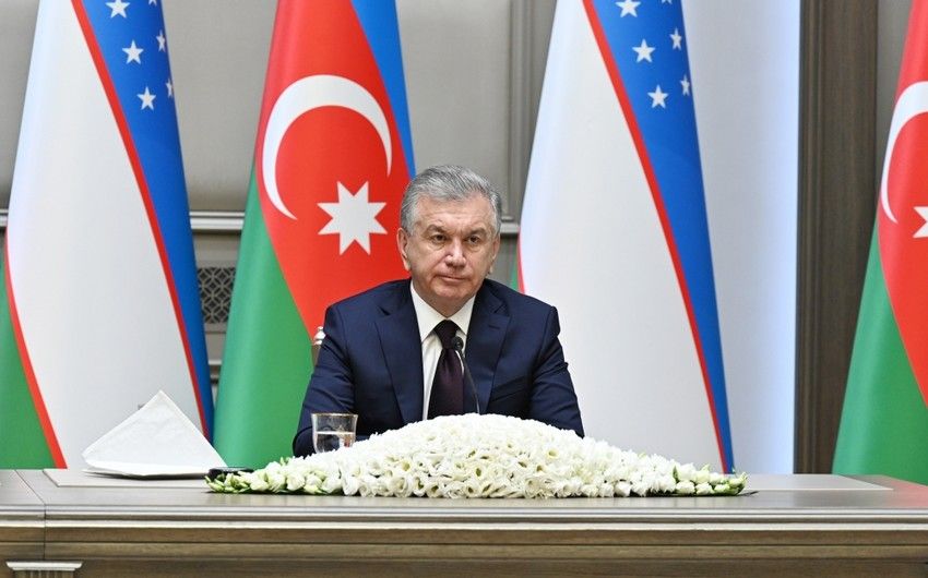 "Ölkələrimizi ortaq din, mənəvi dəyərlər, oxşar ənənələr, dil və mədəniyyət birləşdirir" -     Özbəkistan Prezidenti