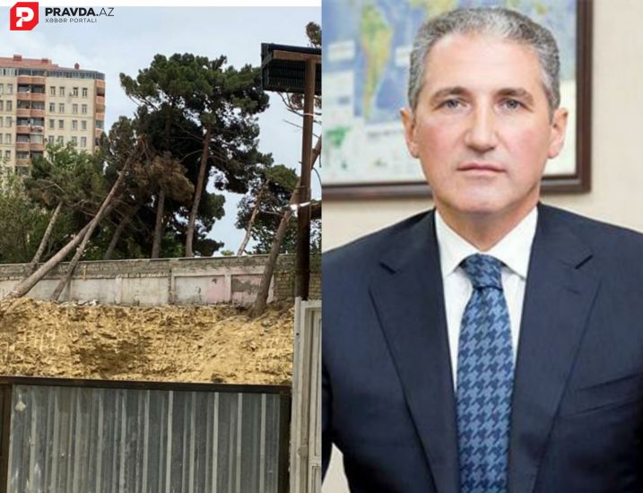 Muxtar Babayevin nəzərinə: “Memar Əcəmi”də yaşıllıq ərazi məhv edilir              FOTO