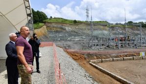 Dövlət başçısı Laçında “Qorçu” elektrik yarımstansiyasında görülən işlərlə tanış olub -       FOTO — foto 3