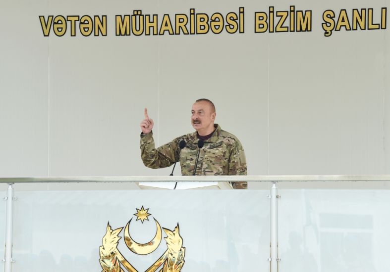Prezidentin bu çıxışı gündəm oldu -     VİDEO