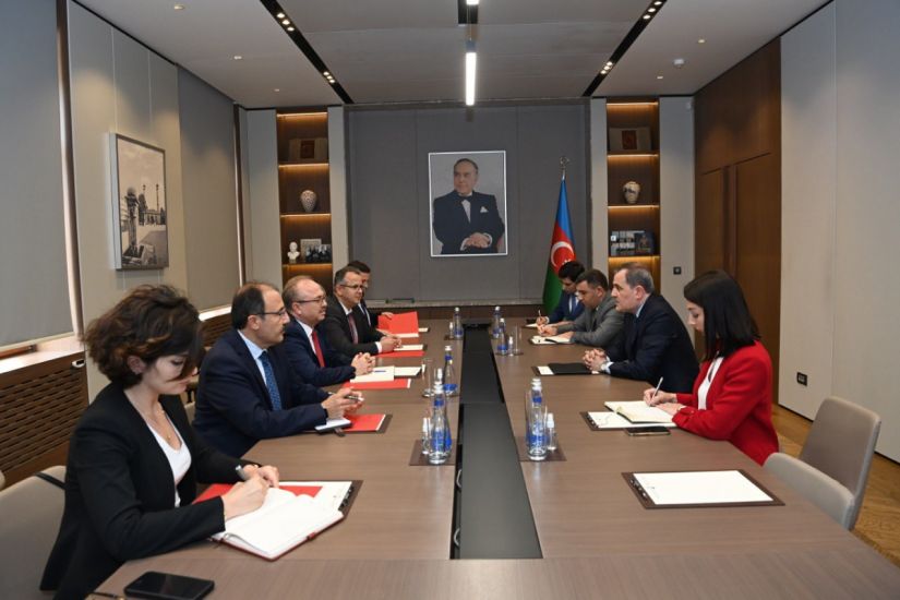 Ceyhun Bayramov Türkiyə Maarif Fondunun sədri ilə görüşdü