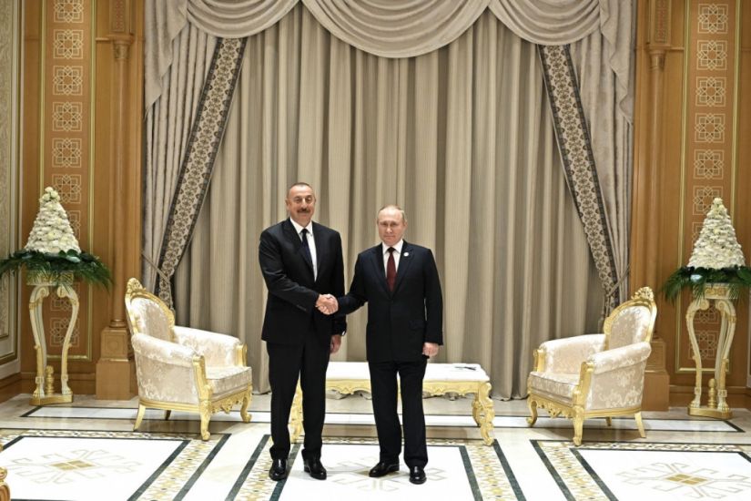 İlham Əliyev Putinlə görüşdü