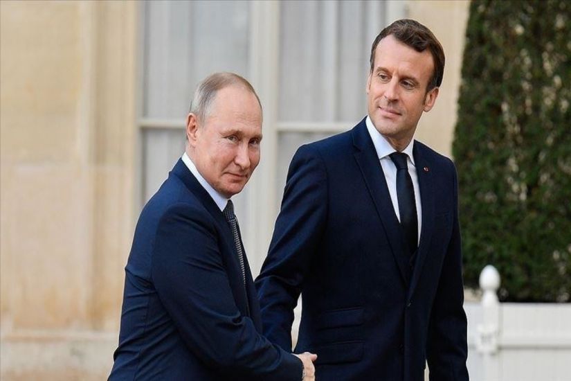 Yelisey Sarayı: Makron Putindən humanitar dəhlizlərin açılmasını xahiş etməyib
