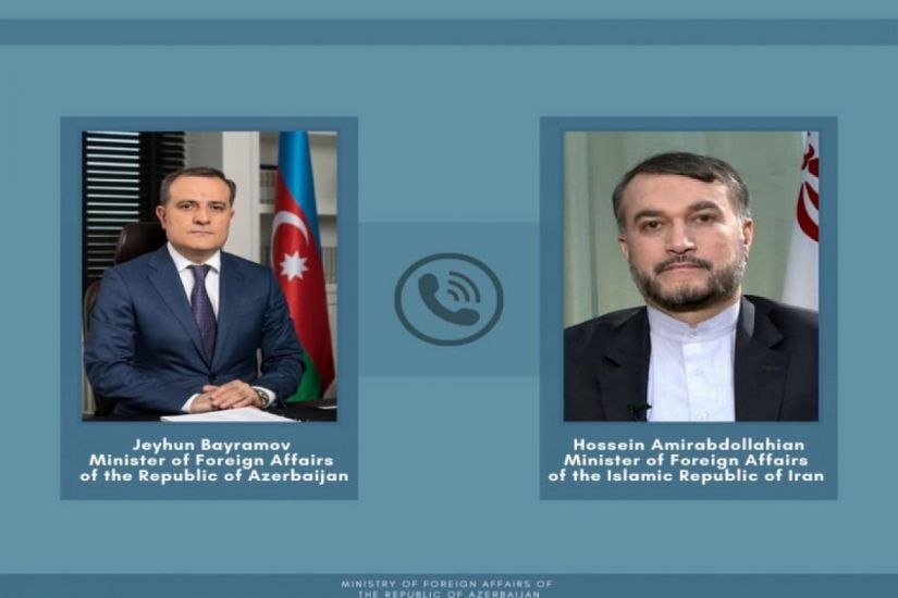 Azərbaycan və İran XİN başçıları Ermənistanla normallaşma prosesini müzakirə ediblər