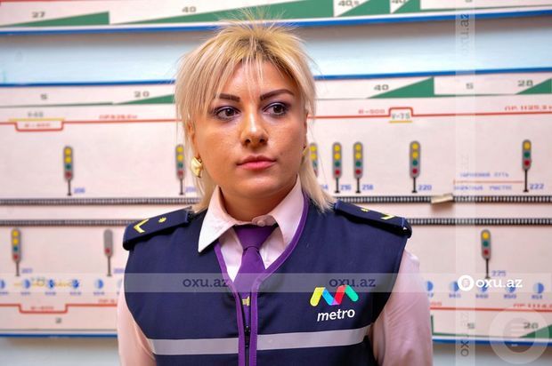 Maşinist qadın: “Sərnişinlər maşinist-sərnişin rabitəsi ilə bəzən təhqir edirlər, bəzən təbrik”