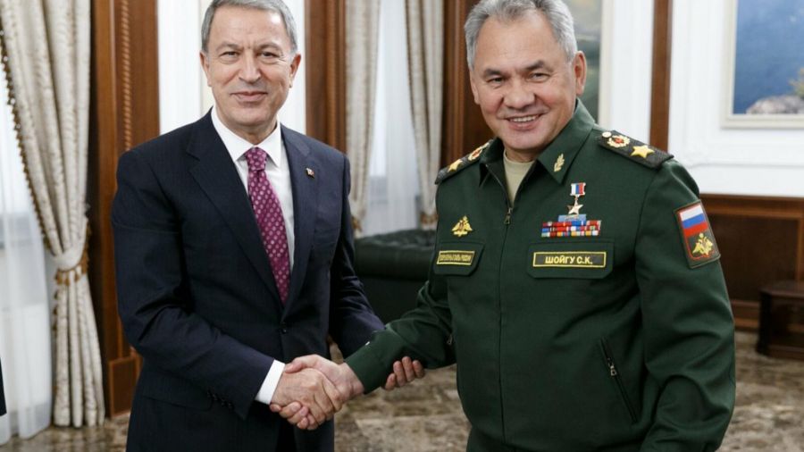 Sergey Şoyqu Hulusi Akarla danışdı