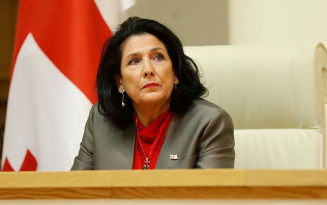 Salome Zurabişvili Prezident İlham Əliyevə təbrik məktubu ünvanlayıb