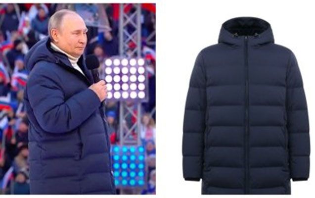 Putin bahalı gödəkcəsi ilə diqqət mərkəzində -     FOTO
