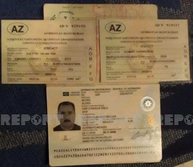 Ukraynada Azərbaycan şirkətinə məxsus yük maşını və sürücüsü mühasirəyə düşüb