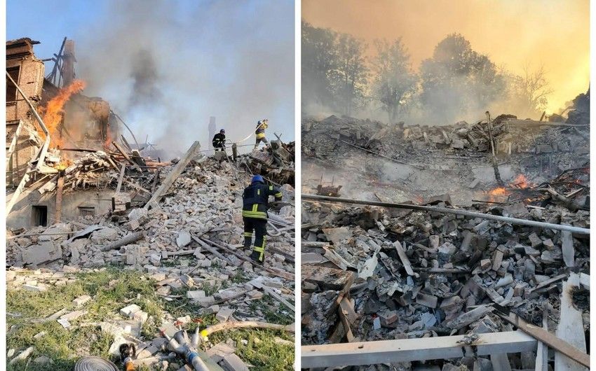 Rusiya ordusunun Ukraynada məktəbə endirdiyi zərbə nəticəsində 60 nəfər həlak oldu