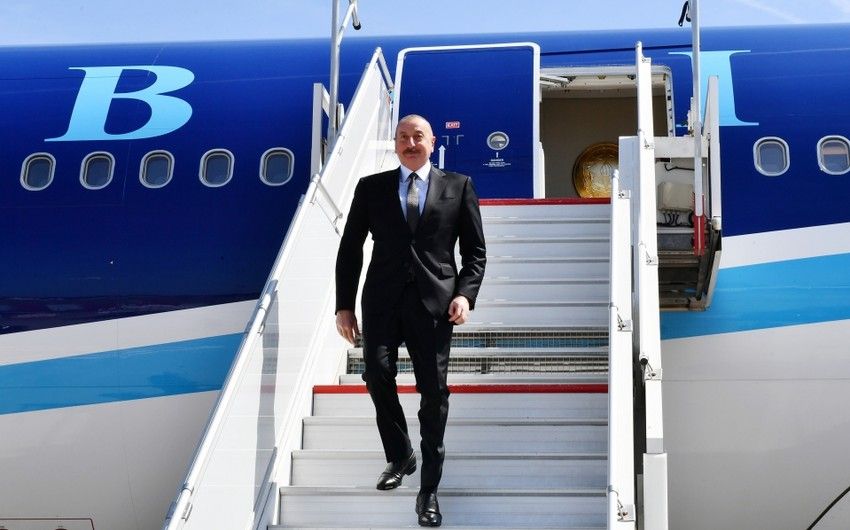 Prezident İlham Əliyevin İtaliyaya işgüzar səfəri başa çatdı