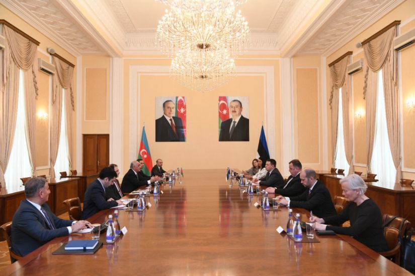 Əli Əsədov Estoniya parlamentinin sədri ilə görüşdü