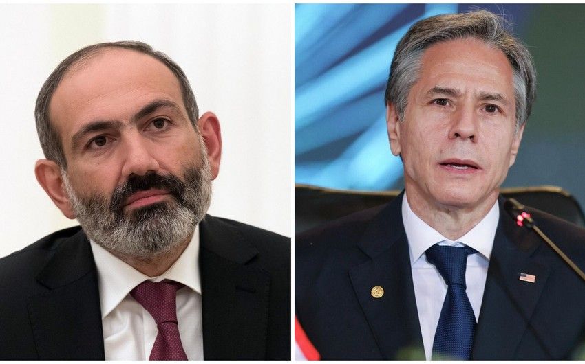 Paşinyan Brüssel danışıqları barədə Blinkeni məlumatlandırdı