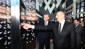 Azərbaycan və Türkiyə prezidentləri “ASAN xidmət” və “Bilim Bakı” mərkəzinin açılışında iştirak ediblər -       YENİLƏNDİ — foto 2