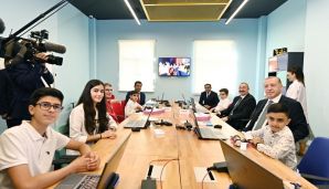 Azərbaycan və Türkiyə prezidentləri “ASAN xidmət” və “Bilim Bakı” mərkəzinin açılışında iştirak ediblər -       YENİLƏNDİ — foto 8
