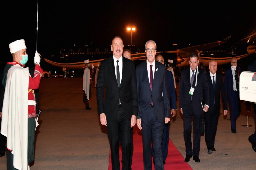 Prezident İlham Əliyev Əlcəzairə səfərə gedib