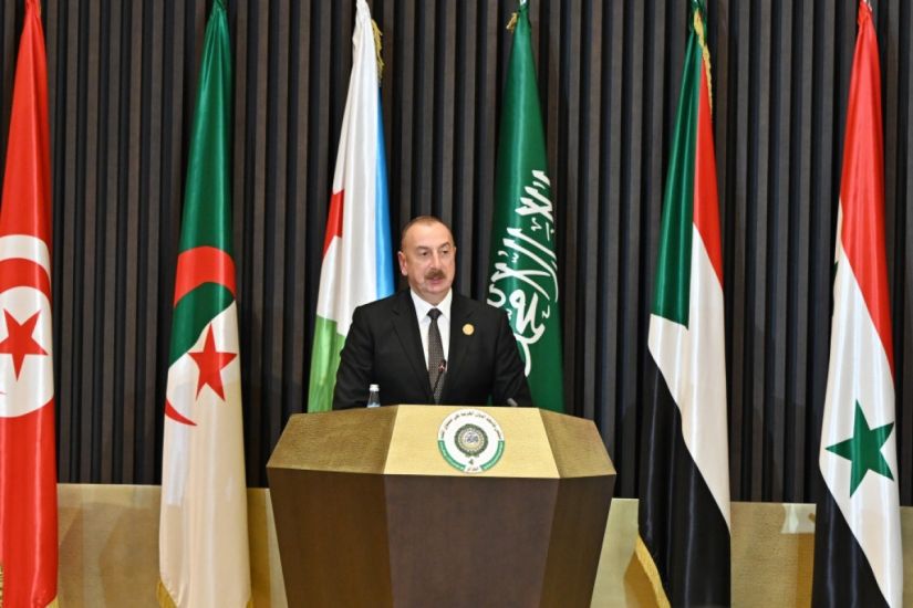 İlham Əliyev: Fransanın Əlcəzair xalqına qarşı törətdiyi qətliam dünyanın heç vaxt unutmamalı olduğu bir hadisədir
