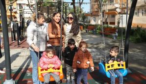 Leyla Əliyevanın iştirakı ilə növbəti abadlaşdırılmış həyətin açılışı olub — foto 1