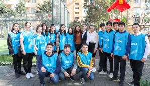 Leyla Əliyevanın iştirakı ilə növbəti abadlaşdırılmış həyətin açılışı olub — foto 3