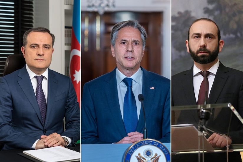 Vaşinqtonda ABŞ-ın dövlət katibi, Azərbaycan və Ermənistan XİN başçılarının görüşü olacaq