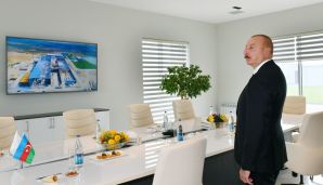 Prezident Zirədə zeytun yağı və zeytun məhsullarının emalı zavodunun açılışında iştirak edib -         YENİLƏNDİ — foto 2