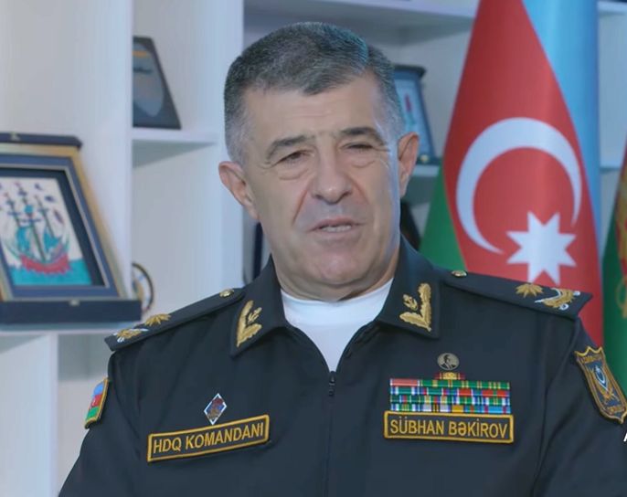 Sübhan Bəkirova vitse-admiral rütbəsi verildi