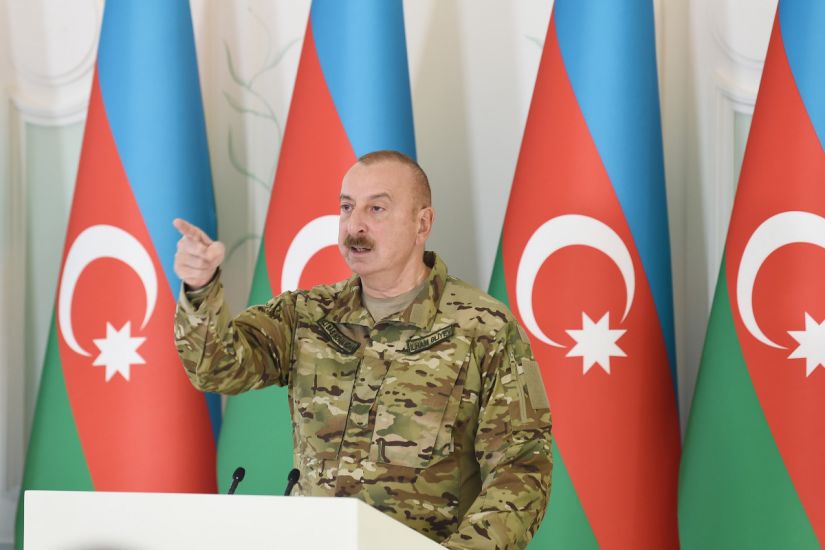 Dövlət başçısı: Mən bir daha demək istəyirəm, o öhdəlik hələ tam yerinə yetirilməyib