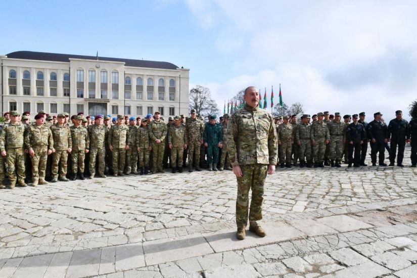 Azərbaycan Prezidentindən rus sülhməramlıları ilə bağlı açıqlama