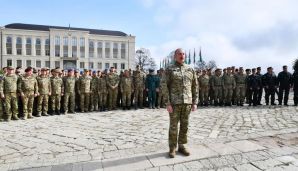 Prezident Zəfər Günü münasibətilə Şuşada təşkil olunan tədbirdə iştirak etdi -     FOTO - YENİLƏNDİ — foto 1
