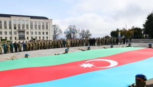 Prezident Zəfər Günü münasibətilə Şuşada təşkil olunan tədbirdə iştirak etdi -     FOTO - YENİLƏNDİ — foto 2