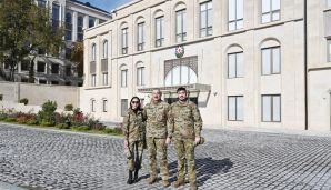 Prezident Zəfər Günü münasibətilə Şuşada təşkil olunan tədbirdə iştirak etdi -     FOTO - YENİLƏNDİ — foto 11