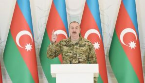 Prezident Zəfər Günü münasibətilə Şuşada təşkil olunan tədbirdə iştirak etdi -     FOTO - YENİLƏNDİ — foto 17
