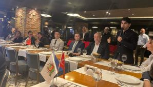 İstanbulda Azərbaycan-Türkiyə Jurnalistlərinin “Zəfər Görüşü” keçirildi -   FOTO — foto 8