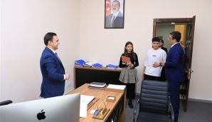 Ümumdünya Uşaq Hüquqları Gününə həsr edilmiş kampaniya çərçivəsində Medianın İnkişafı Agentliyində görüş keçirildi -       FOTO — foto 4