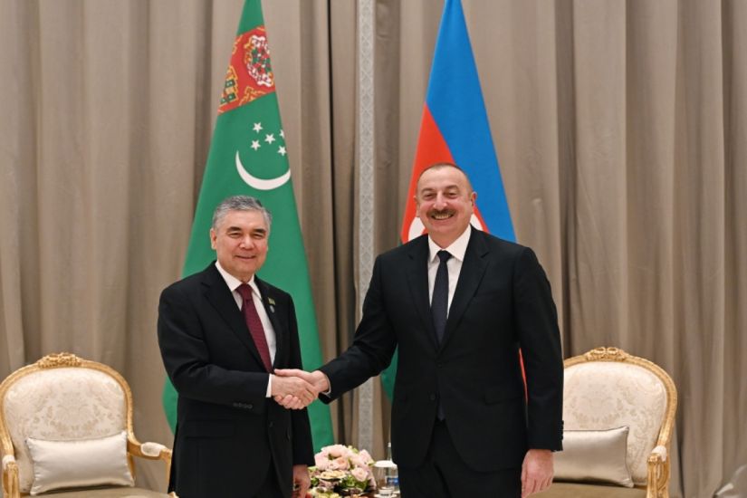 Prezident İlham Əliyev Qurbanqulu Berdiməhəmmədovla görüşdü -   YENİLƏNDİ