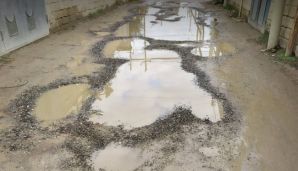 Bakıda döyüş meydanını xatırladan yollar -       FOTO — foto 2