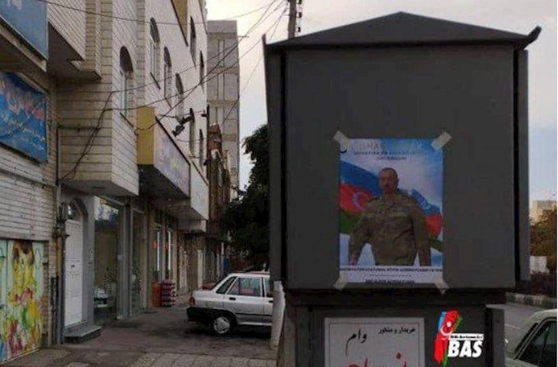 Təbriz küçələrində İlham Əliyev posterləri... -       FOTO