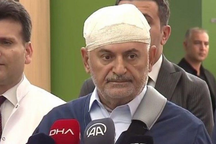 Binəli Yıldırımın alnındakı izlər diqqət çəkdi - Azərbaycanda keçirdiyi qəzadan sonra ilk dəfə... -     FOTO