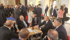 Əliyev, Ərdoğan və Paşinyan arasında qeyri-formal görüş oldu -     FOTOLAR — foto 2
