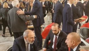 Əliyev, Ərdoğan və Paşinyan arasında qeyri-formal görüş oldu -     FOTOLAR — foto 4