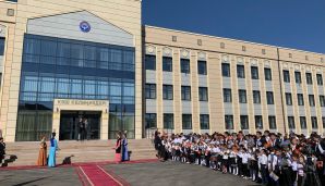 Bişkekdə Nizami Gəncəvi adına məktəbin açılış mərasimi keçirildi -       YENİLƏNDİ — foto 2