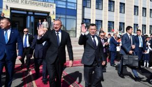 Bişkekdə Nizami Gəncəvi adına məktəbin açılış mərasimi keçirildi -       YENİLƏNDİ — foto 3