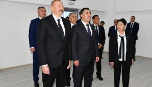 Bişkekdə Nizami Gəncəvi adına məktəbin açılış mərasimi keçirildi -       YENİLƏNDİ — foto 5