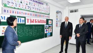 Bişkekdə Nizami Gəncəvi adına məktəbin açılış mərasimi keçirildi -       YENİLƏNDİ — foto 6