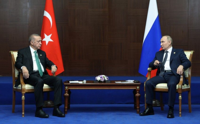 Ərdoğanla Putin arasında görüş bir saat yarım davam edib