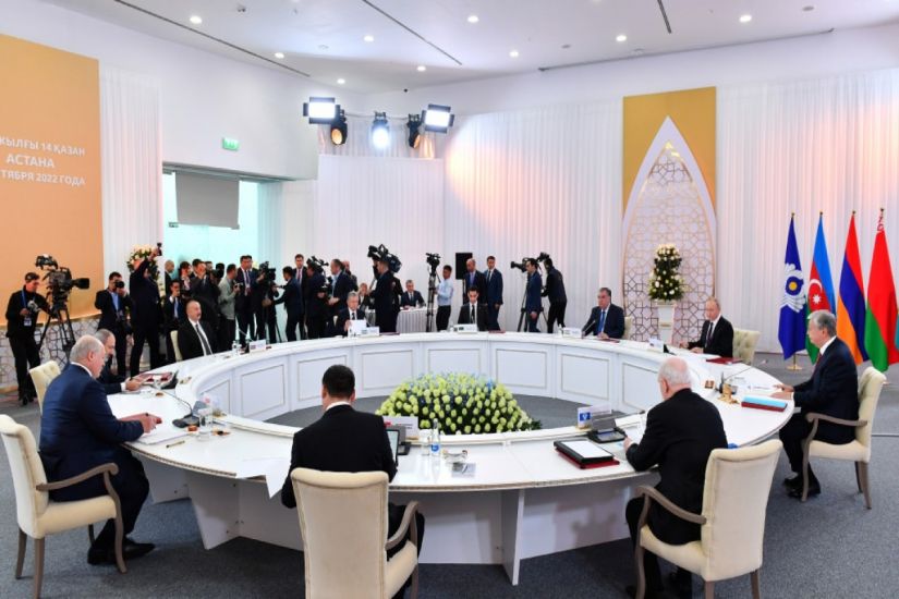 Prezident İlham Əliyev MDB Dövlət Başçıları Şurasının iclasında çıxış etdi -   YENİLƏNDİ - 3