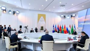 Prezident İlham Əliyev MDB Dövlət Başçıları Şurasının iclasında çıxış etdi -   YENİLƏNDİ - 3 — foto 1